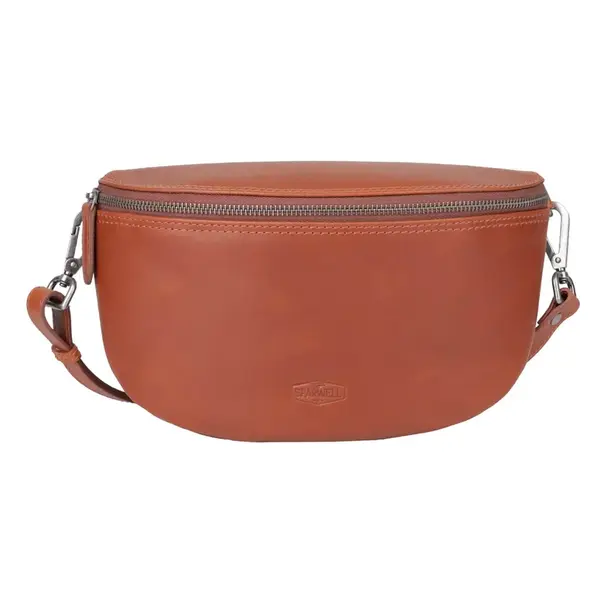 Dámska kožená ľadvinka Sparwell Bretta - koňak