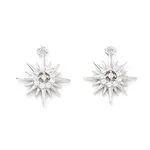 Rack Plating Brass Micro Pave Cubic Zirconia Pendants