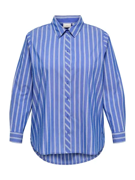 ONLY Carmakoma Blúzka 'CARLiah'  krémová / zafírová / biela