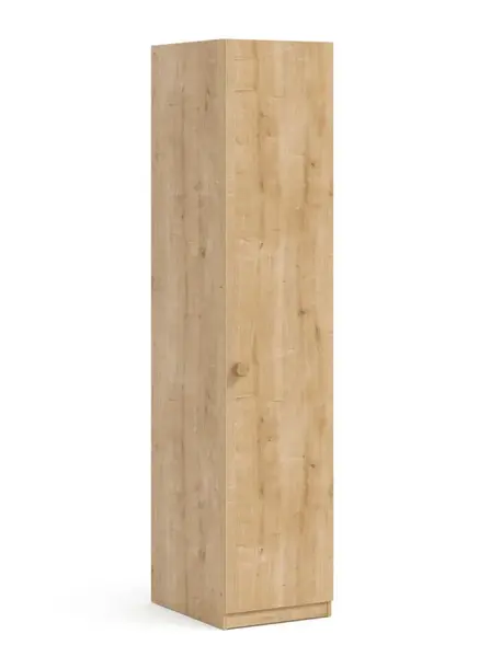 Jednodveřová šatní skříň cody - dub