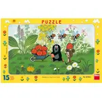 Dino Puzzle Krtko na výlete 15 dielikov