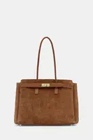 Semišová kabelka Answear.LAB hnědá barva