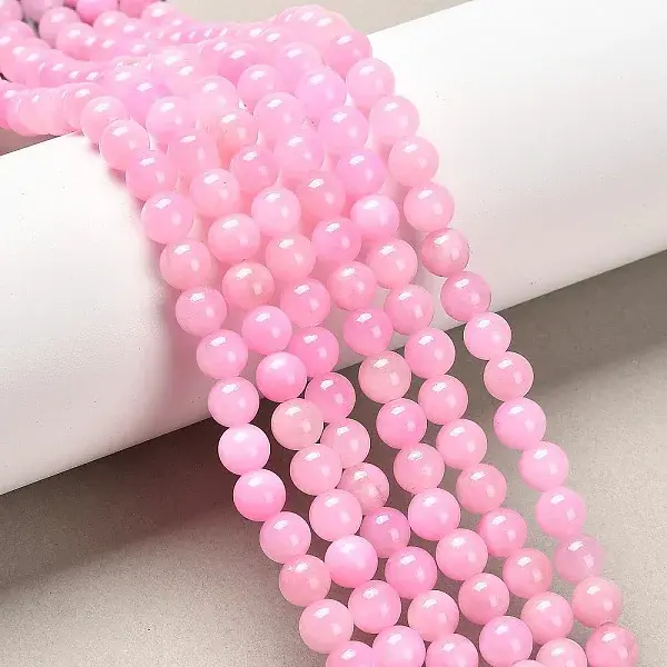 Natural Mashan Jade Round Beads Strands
