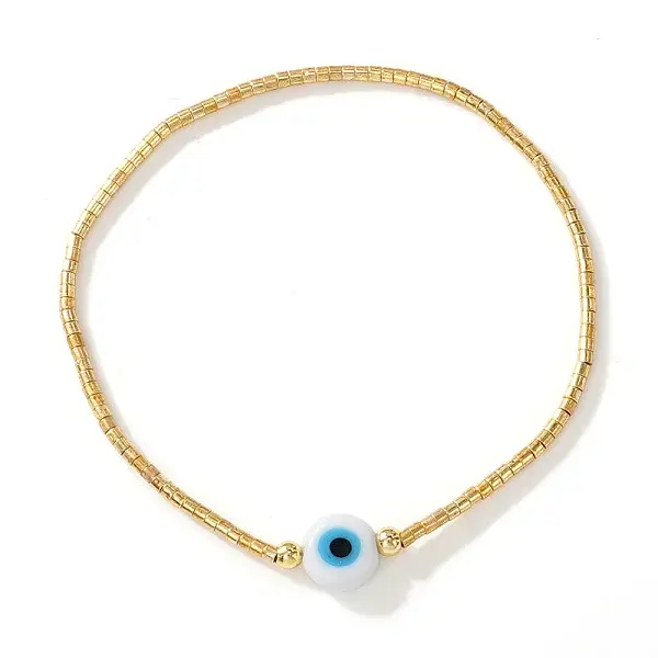 1Pc Glass Seed Beads Stretch Bracelets