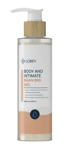 LOBEY Gel na holení pro tělo a intimní partie 200 ml