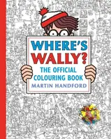Where´s Wally? The Official Colouring Book - Martin Handford - kniha z kategorie Omalovánky, vystřihovánky, papír