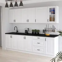 Kuchyňská linka 260 cm Stilo 3 - Bílá + Bílá