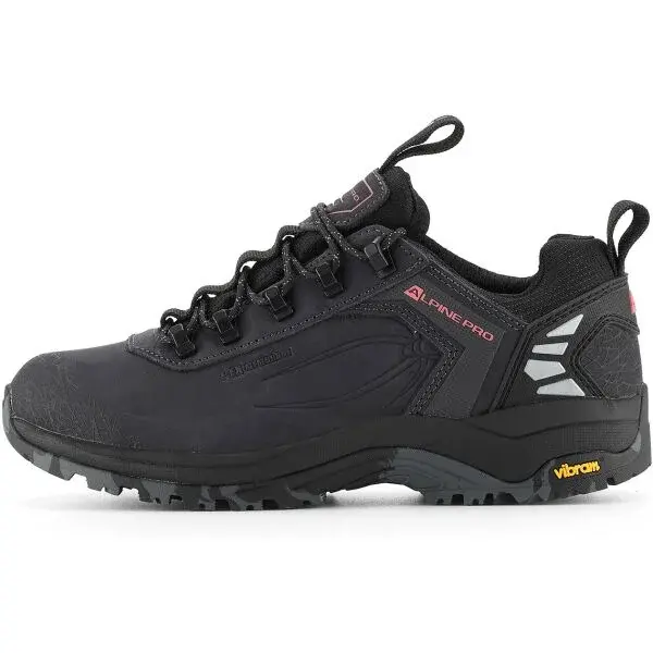 ALPINE PRO SPIDERE Dámska outdoorová obuv, čierna, veľkosť