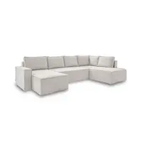 MID.YOU SEDACÍ SOUPRAVA, textil, béžová