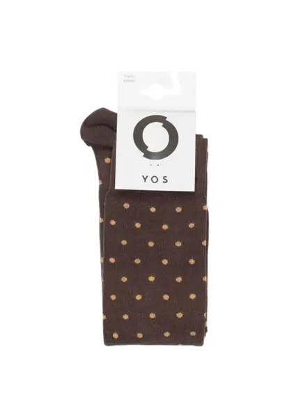 Pánske bodkované podkolienky Yos Intimo