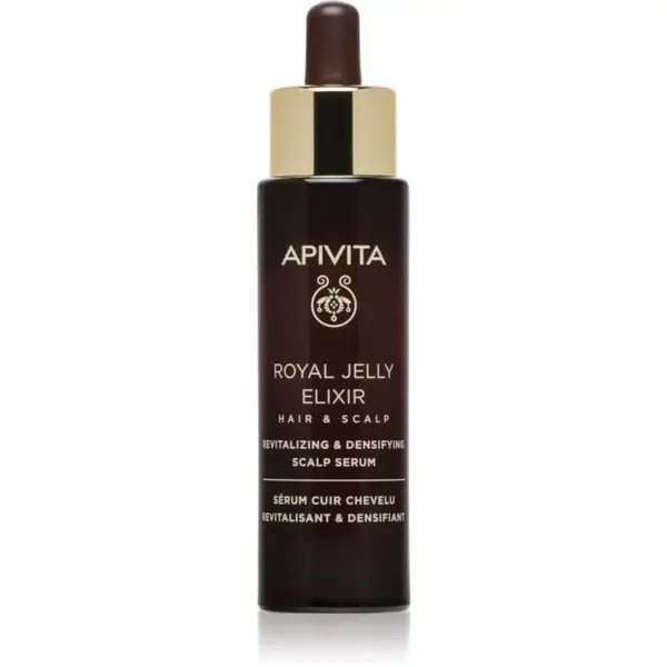 Apivita Royal Jelly Elixir Revitalizing & Densifying Scalp Serum revitalizační sérum pro pokožku hlavy 50 ml