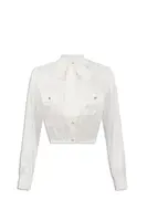 Elisabetta Franchi bílá halenka