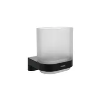 Ravak Chrome II držiak pohárov čierna X07P1377