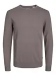 JACK & JONES Sveter 'Emil'  mokka
