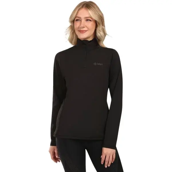 KILPI WILLIE Dámské termo triko s dlouhým rukávem, černá, velikost