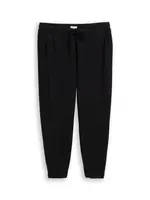 Tom Tailor Women + Nohavice  čierna