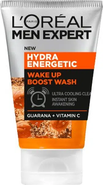 L'ORÉAL PARIS Men Expert Wake-up boost čisticí gel 100 ml