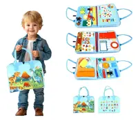 Senzorická busy kniha Dinosaury 3