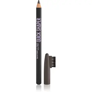 MAYBELLINE NEW YORK Quick Shaper precizní tužka na obočí s kartáčkem odstín 06 Black Brown 1 ks