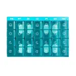 VITAMMY PILLA 7x4 Týždenný dávkovač na lieky s vyberateľnými kazetami