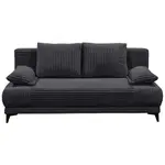 MID.YOU ROZKLÁDACÍ POHOVKA, textil, černá