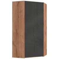 MID.YOU ROHOVÁ SKŘÍŇ, šedá, barvy dubu, 120/236/120 cm