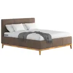 MID.YOU ČALOUNĚNÁ POSTEL, 180/200 cm, šedohnědá