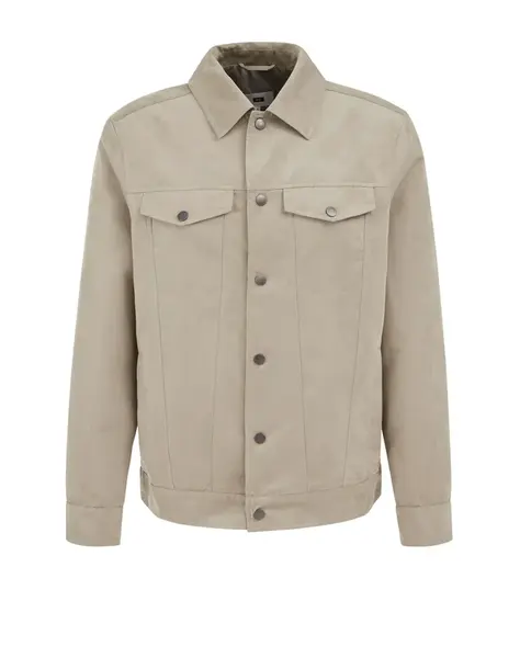 WE Fashion Prechodná bunda  tmavošedá