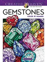 Creative Haven Gemstones Color by Number - Tetiana Samoilenko