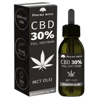 PHARMA ACTIV CBD 30% Full Spectrum MCT olej 3000mg 10 ml