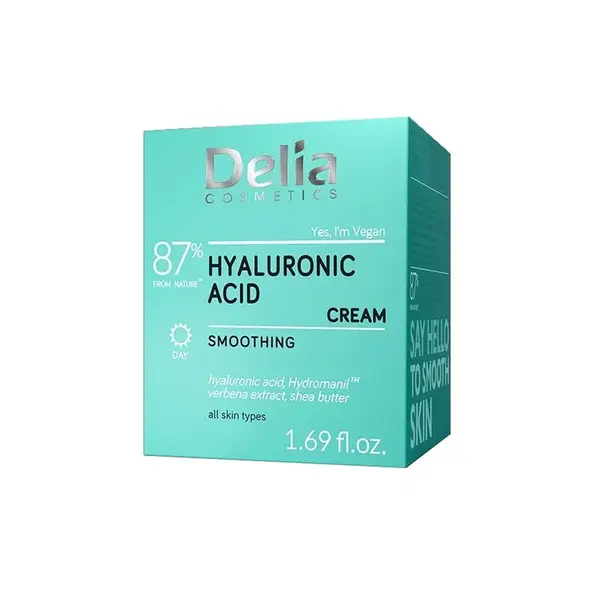 Delia Kyselina hyaluronová Denní krém s vyhlazujícím účinkem 50 ml
