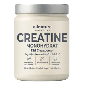 Allnature Sportlab Creatine Monohydrát Creapure 300 g