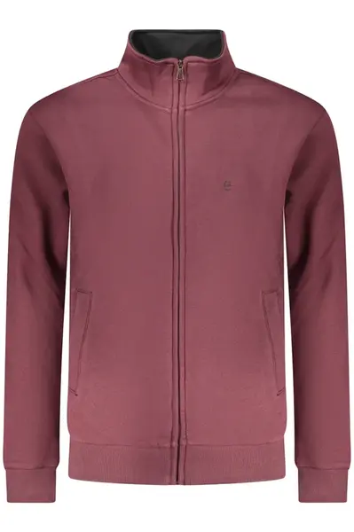 Pánská červená mikina na zip