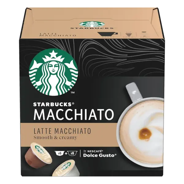 STARBUCKS ® Latte Macchiato kávové kapsle 12 ks