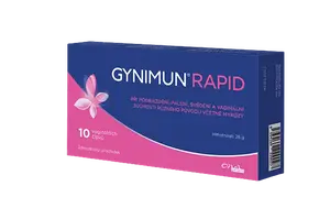 GYNIMUN Rapid Vaginální čípky 10 ks