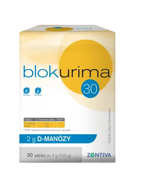 BLOKURIMA 2 g D-manózy 30 sáčků