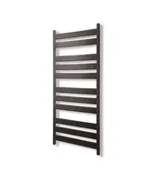 Zehnder Zeta - Vykurovacie teleso, 50x120 cm, 476 W, matná čierna ZET-120-050-9205