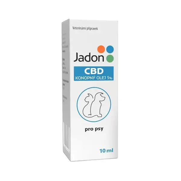 Jadon CBD olej 5% pro psy 10 ml