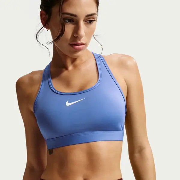 Nike Swoosh Medium Support Womens Padded Sports Bra L