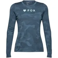 Fox RANGER TRU DRI LS W Dámsky dres na bicykel, tmavo modrá, veľkosť