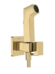 Hansgrohe - Bidetová batéria pod omietku, so spŕškou, leštený vzhľad zlata 29233990