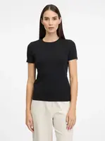 Black women's short-sleeved T-shirt ORSAY - Women's