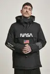 Mister Tee Prechodná bunda 'Nasa'  červená / čierna / biela