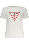 GUESS JEANS SHORT SLEEVE T-SHIRT WOMEN WHITE