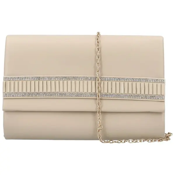 Dámska listová kabelka béžová - Michelle Moon Brigit