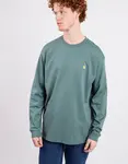 Tričko Carhartt WIP L/S Chase T-Shirt Silver Pine/Gold