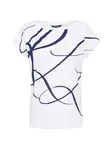 Lauren Ralph Lauren Tričko 'GRIETA'  tmavomodrá / biela