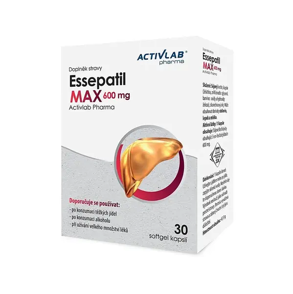 ACTIVLAB Essepatil MAX 600 mg 30 kapslí