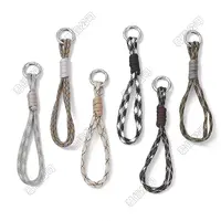 12Pcs 6 Colors Polyester & Spandex Parachute Cord Pendant Decorations