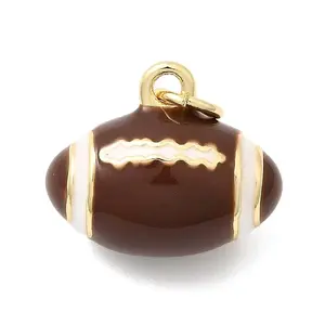 Sports Brass Enamel Pendants